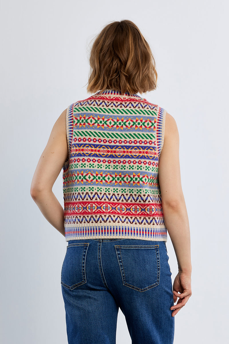 Ellowyn Fold Sweater Vest