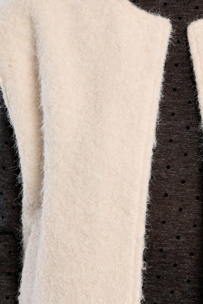 Imogen Felted Faux Fur Vest