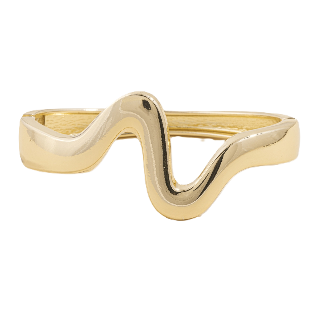 Wave Curve Hinge Cuff
