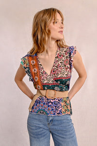 Wide Braided Belt W/ Buckle
