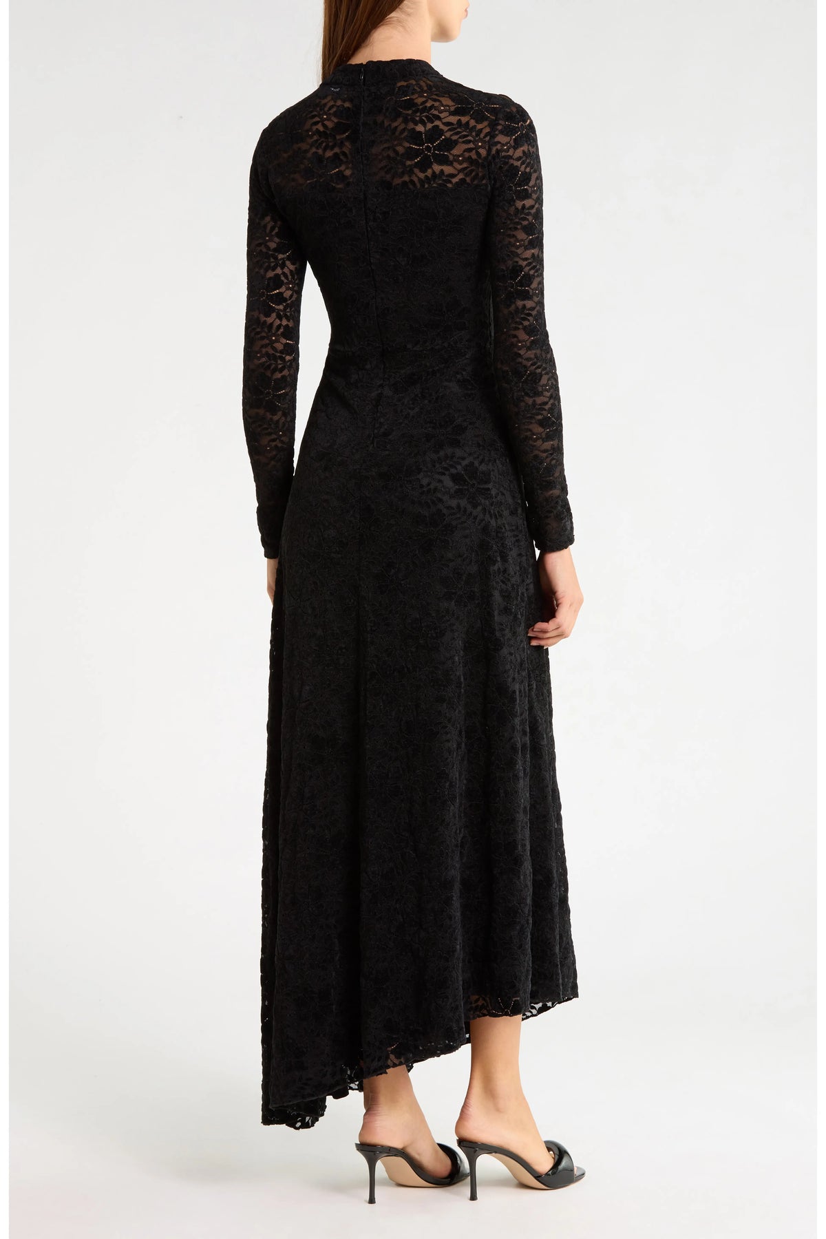 Winnie Velvet Floral Maxi Dress