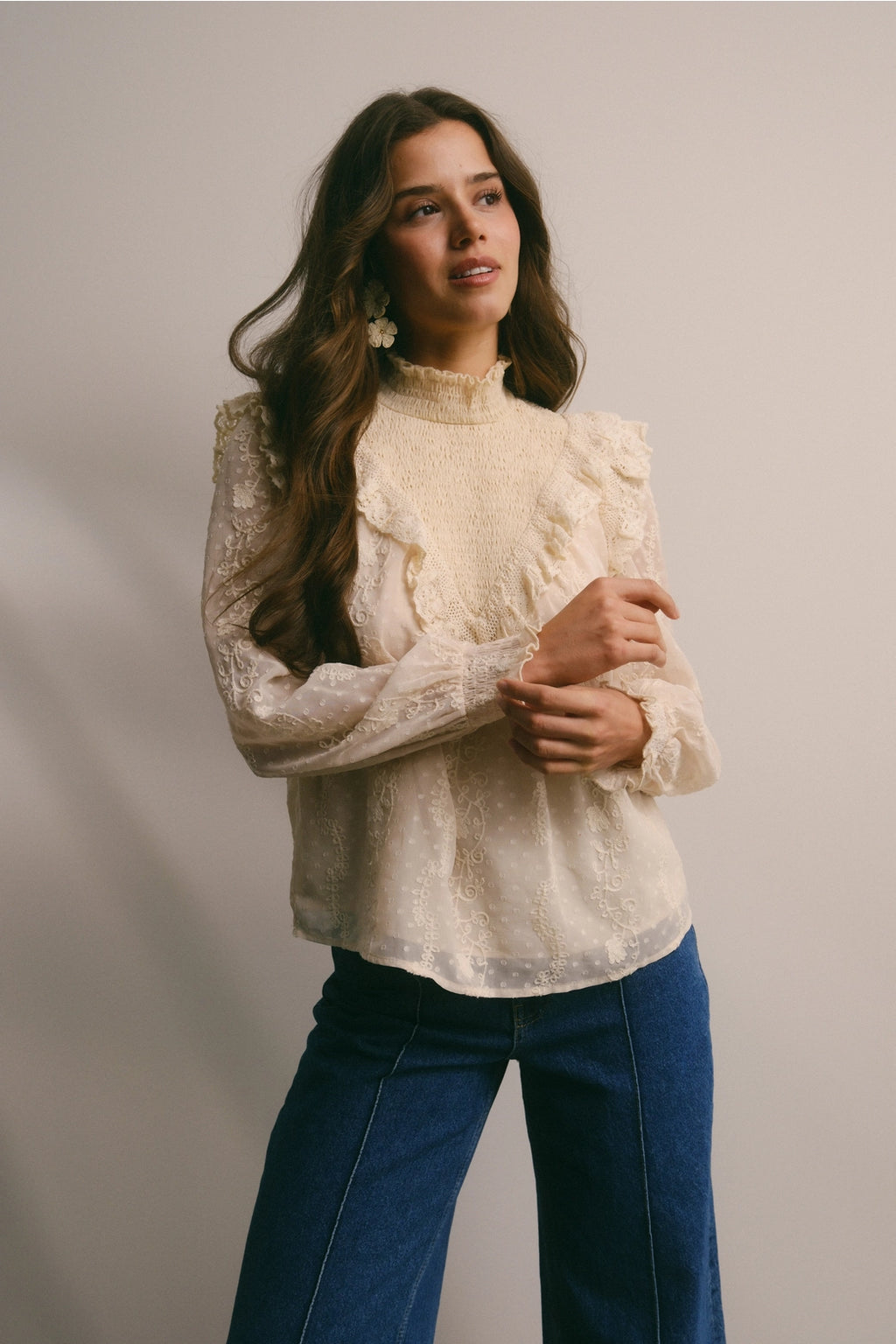 Winona Smocked Blouse