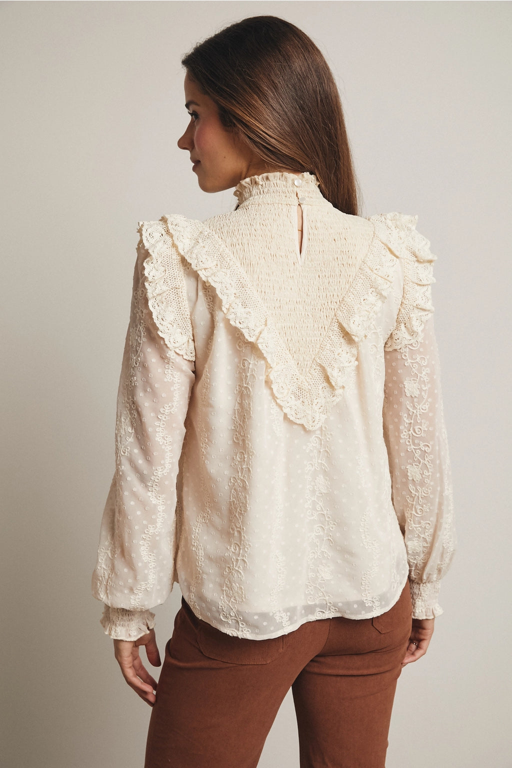 Winona Smocked Blouse