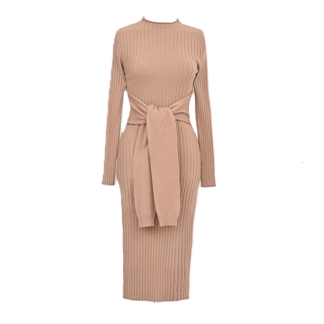 Ilona Wrap Sweater Dress