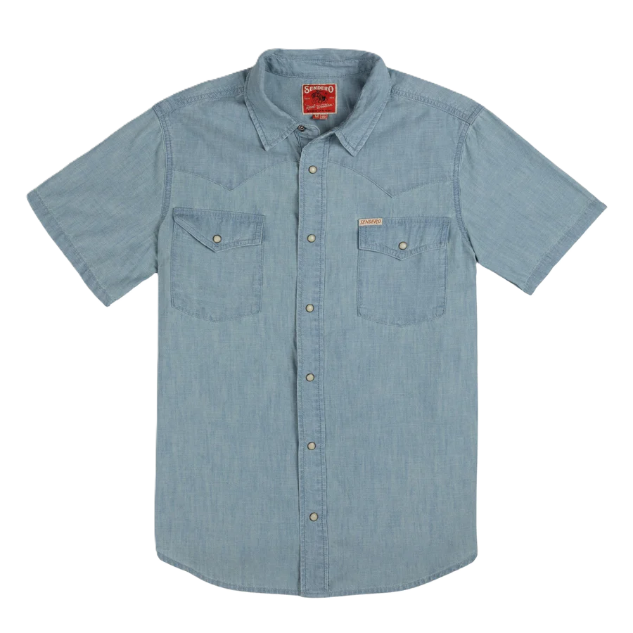 Wyatt Pearl Snap SS Top