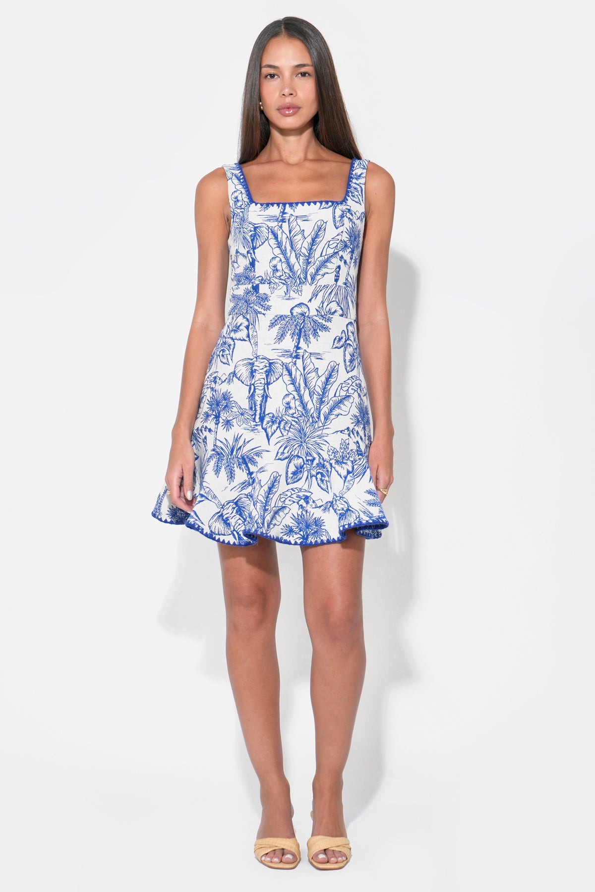 Ximena Square Neck Mini Dress