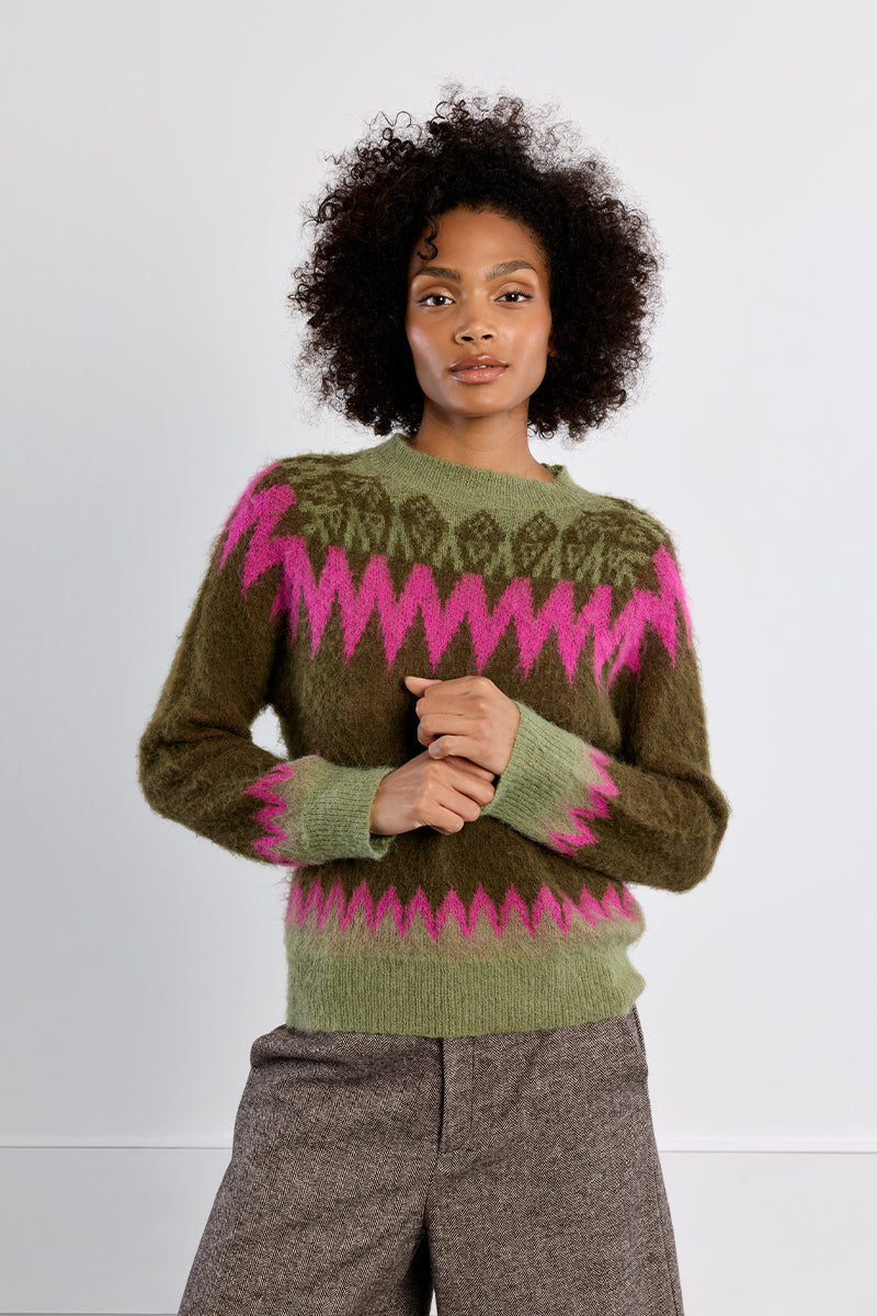 Kali Zig Zag Sweater