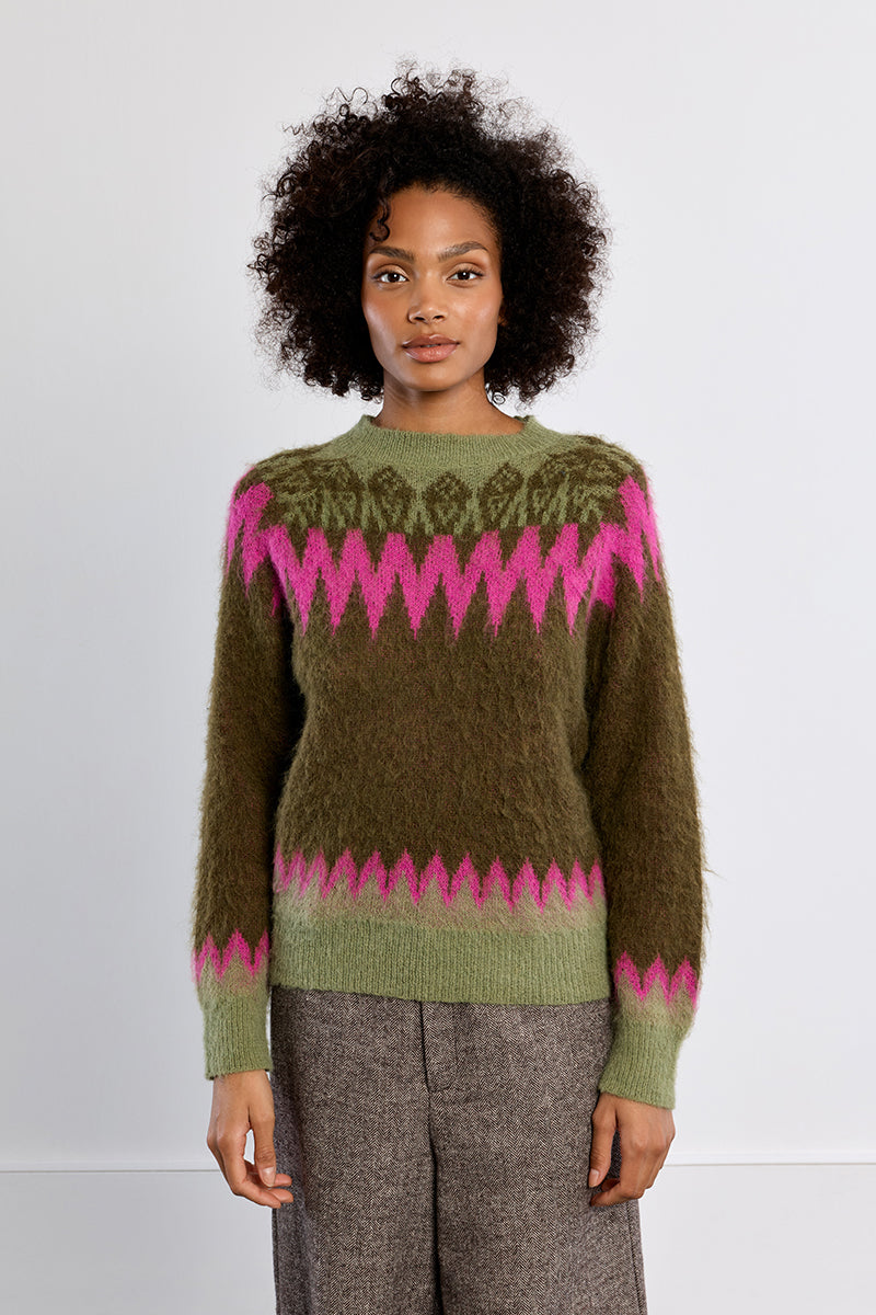 Kali Zig Zag Sweater