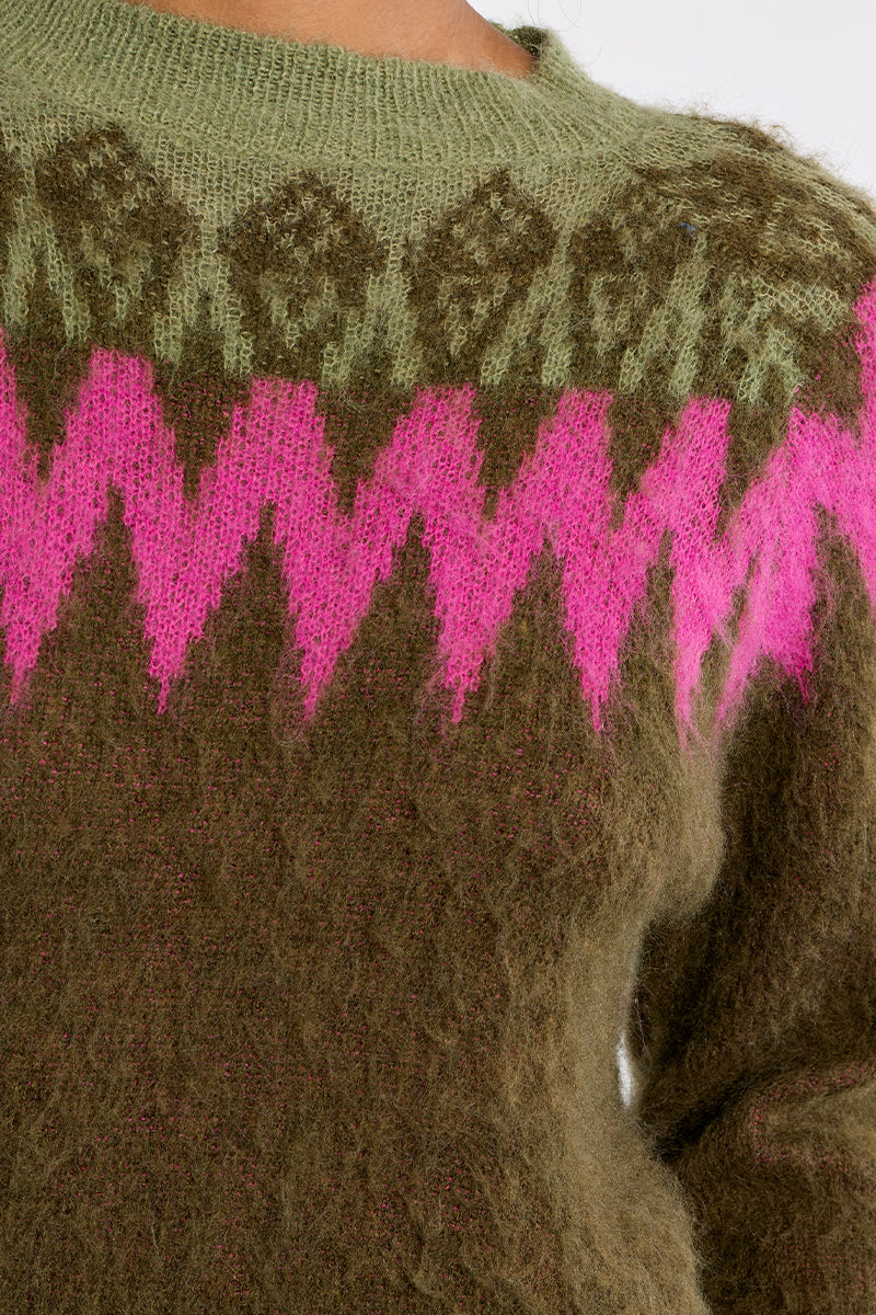 Kali Zig Zag Sweater