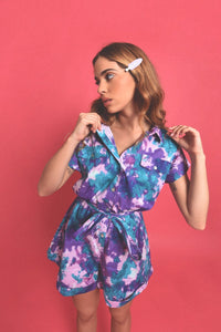 Jude Printed Playsuit