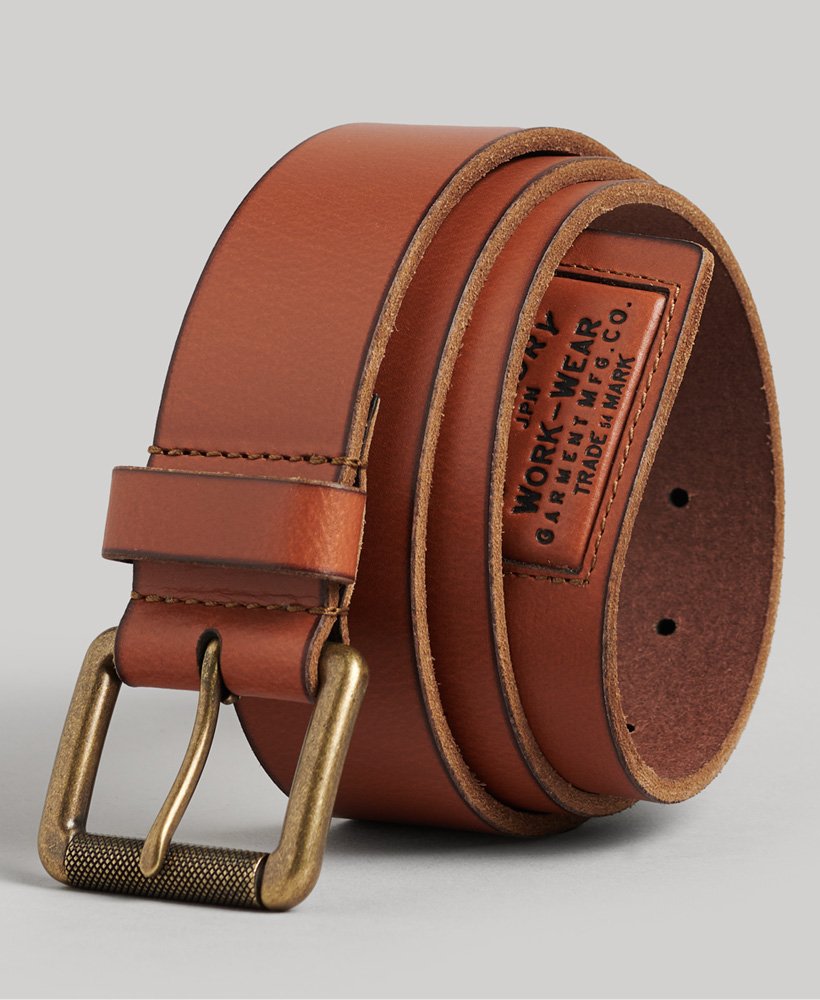 Boxed Leather Belt