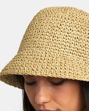 Load image into Gallery viewer, Laguna Straw Bucket Hat