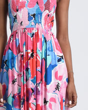 Load image into Gallery viewer, Abstract Floral Maxi Dress