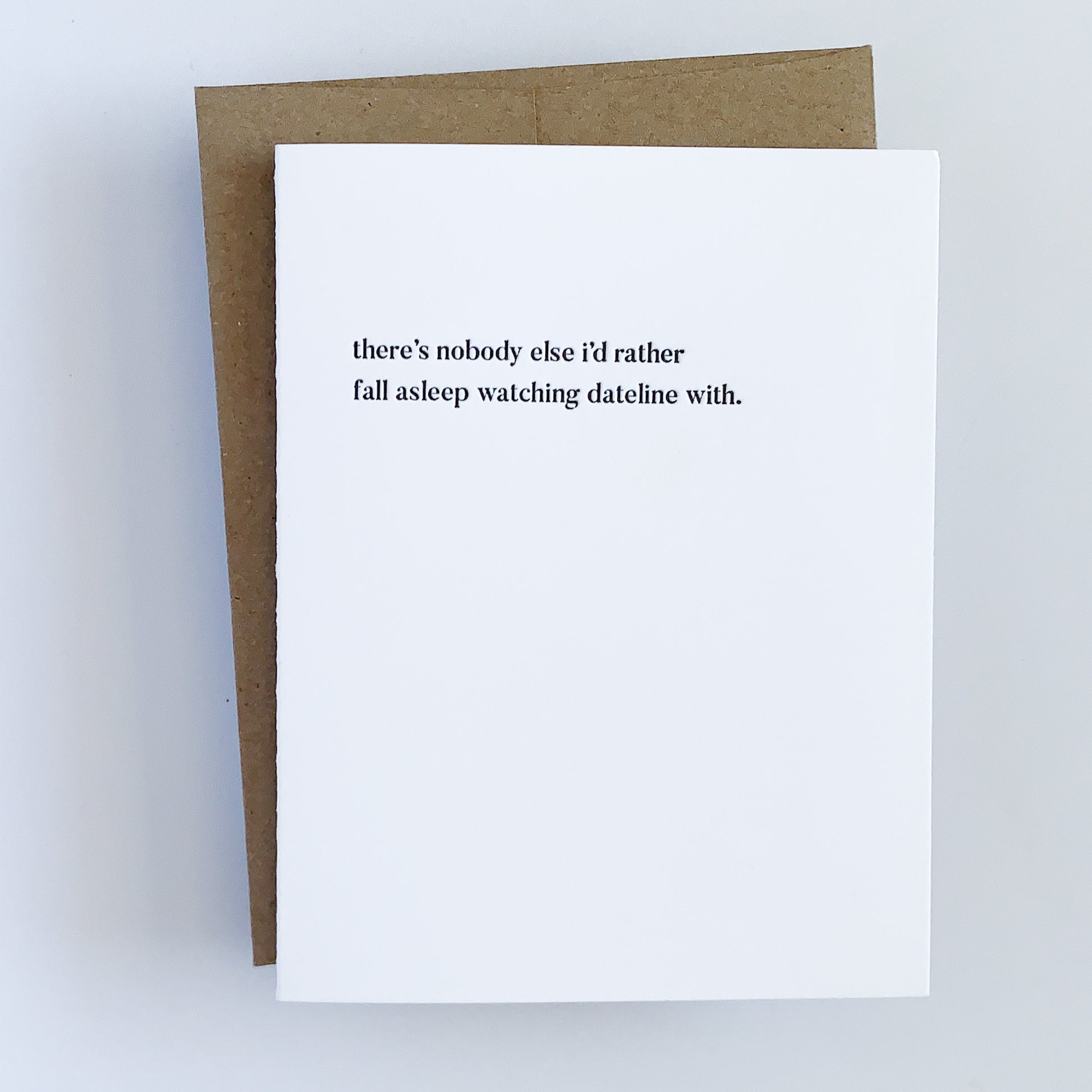 Dateline Greeting Card