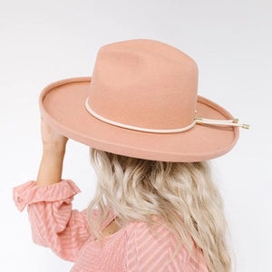 Cara Loren Pencil Brim Hat